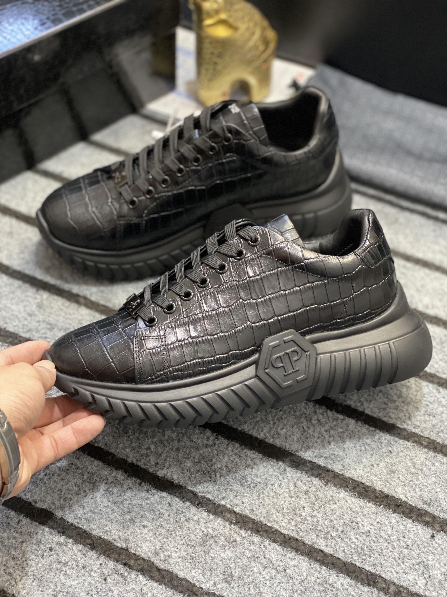 Philipp Plein #432 Männer modische Freizeitschuhe