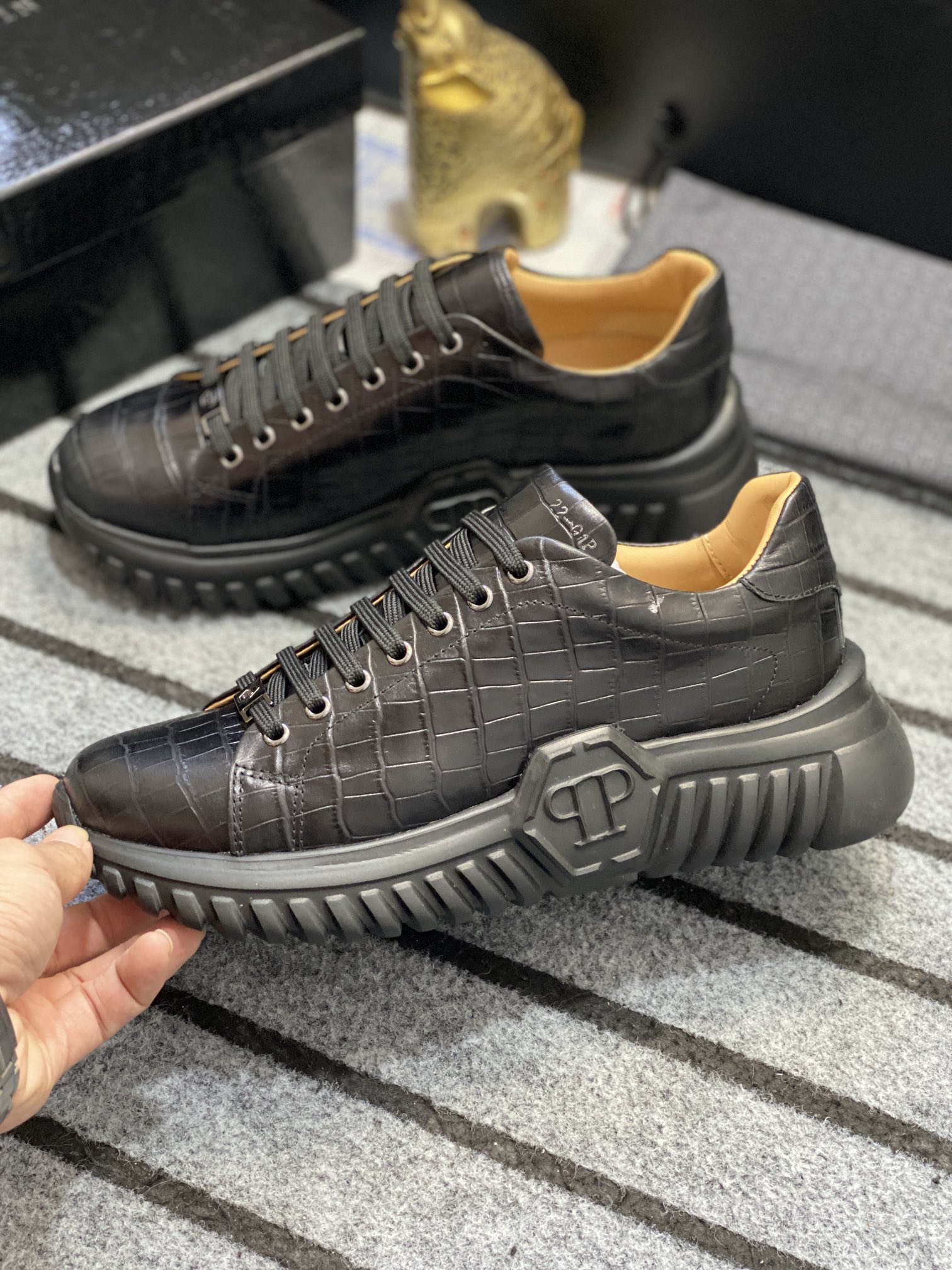 Philipp Plein #482 Männer modische Freizeitschuhe