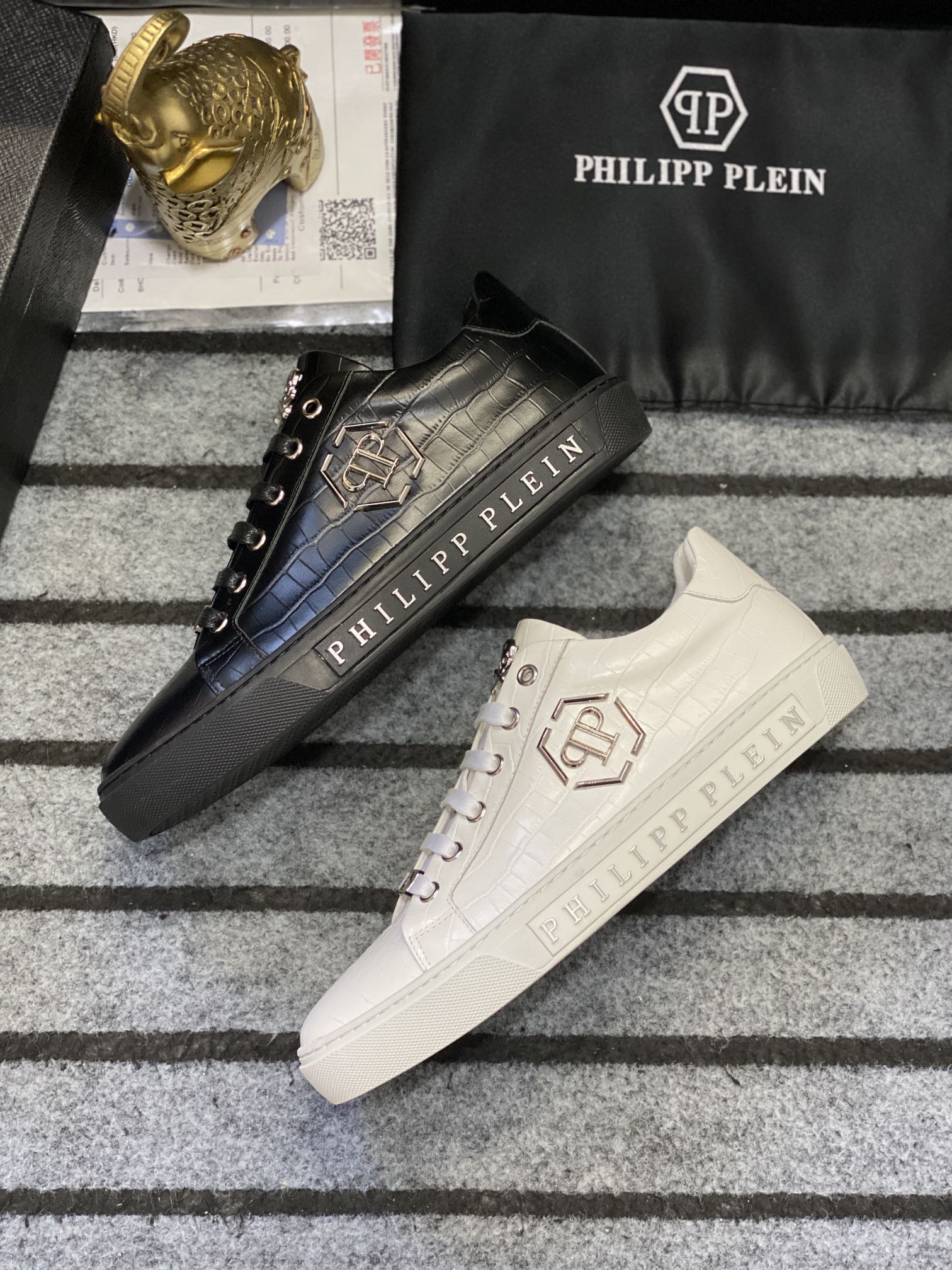 Philipp Plein #541 Männer modische Freizeitschuhe