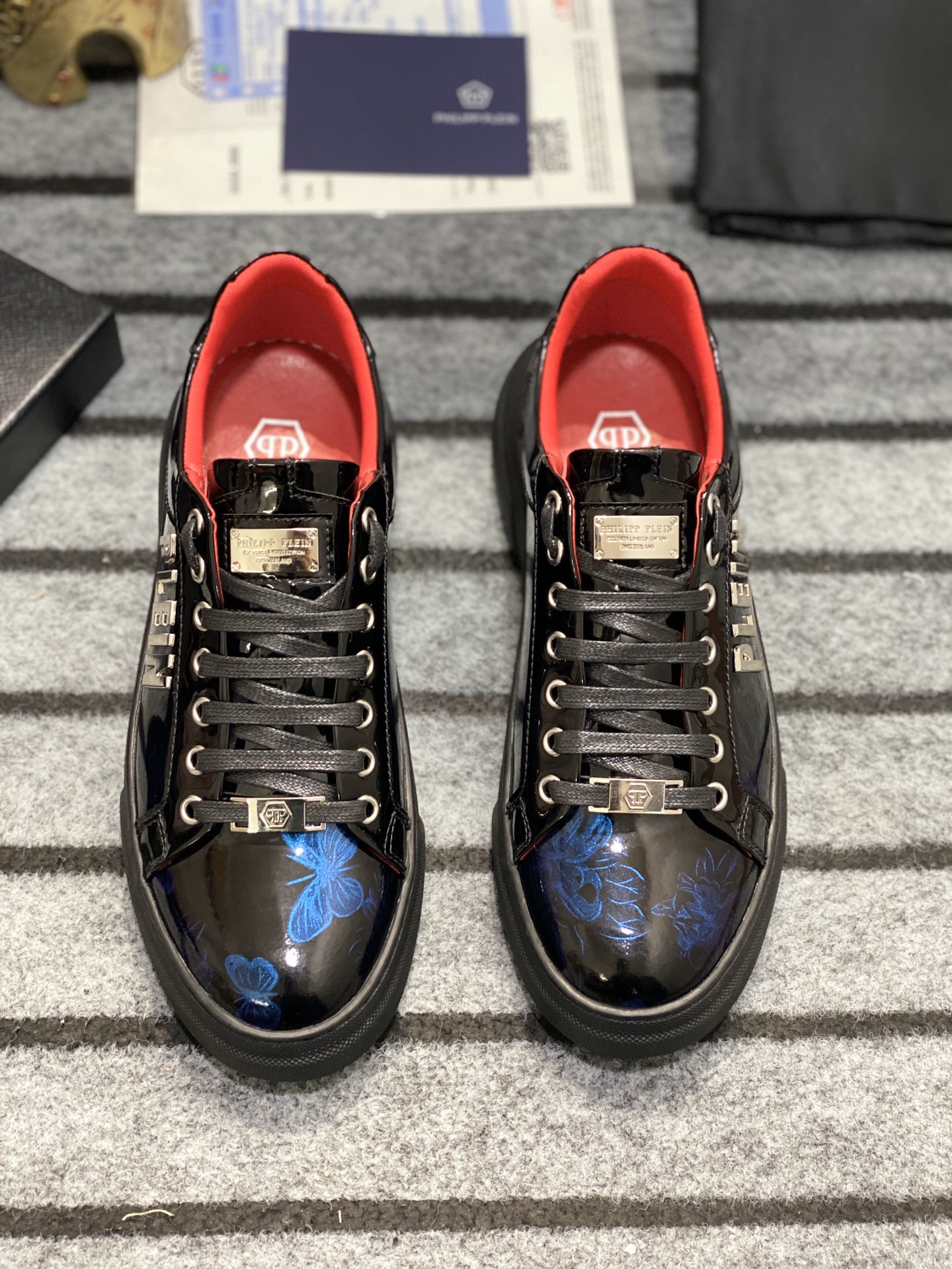 Philipp Plein #589 Männer modische Freizeitschuhe