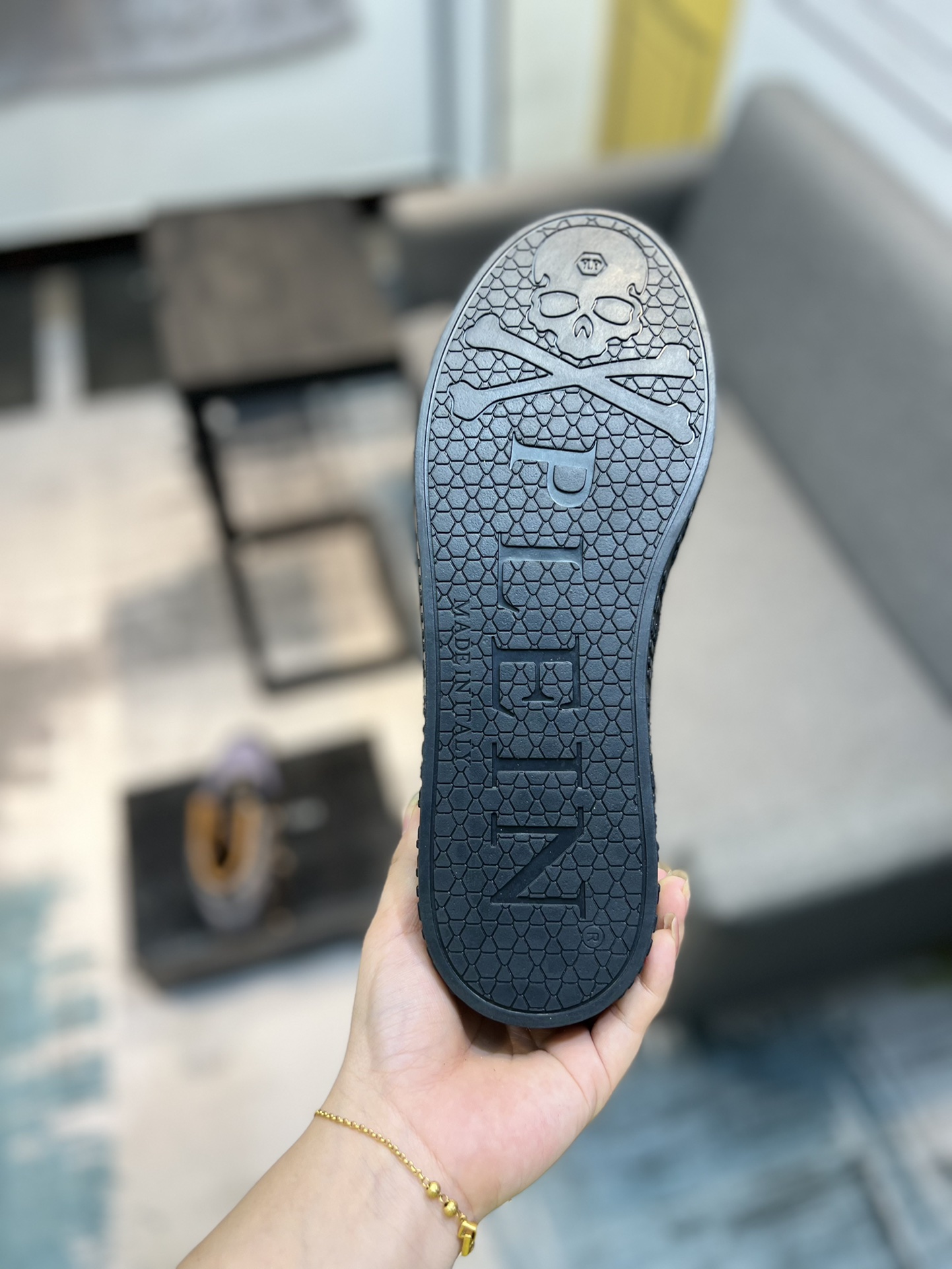 Philipp Plein #1768 Männer modische Freizeitschuhe