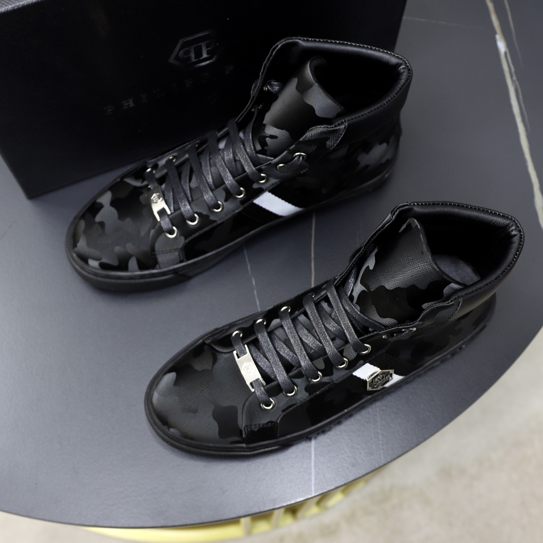 Philipp Plein #2502 Männer modische Freizeitschuhe