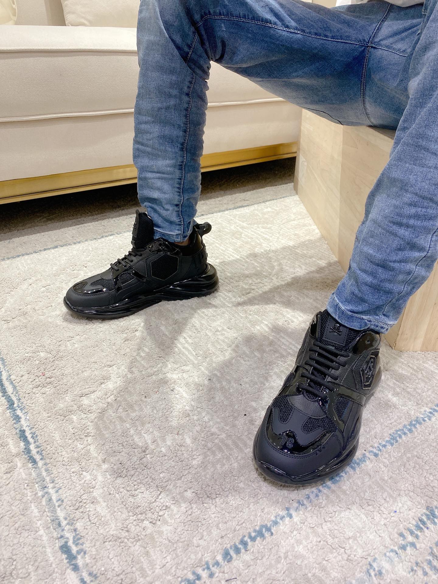 Philipp Plein #8696 Männer modische Freizeitschuhe