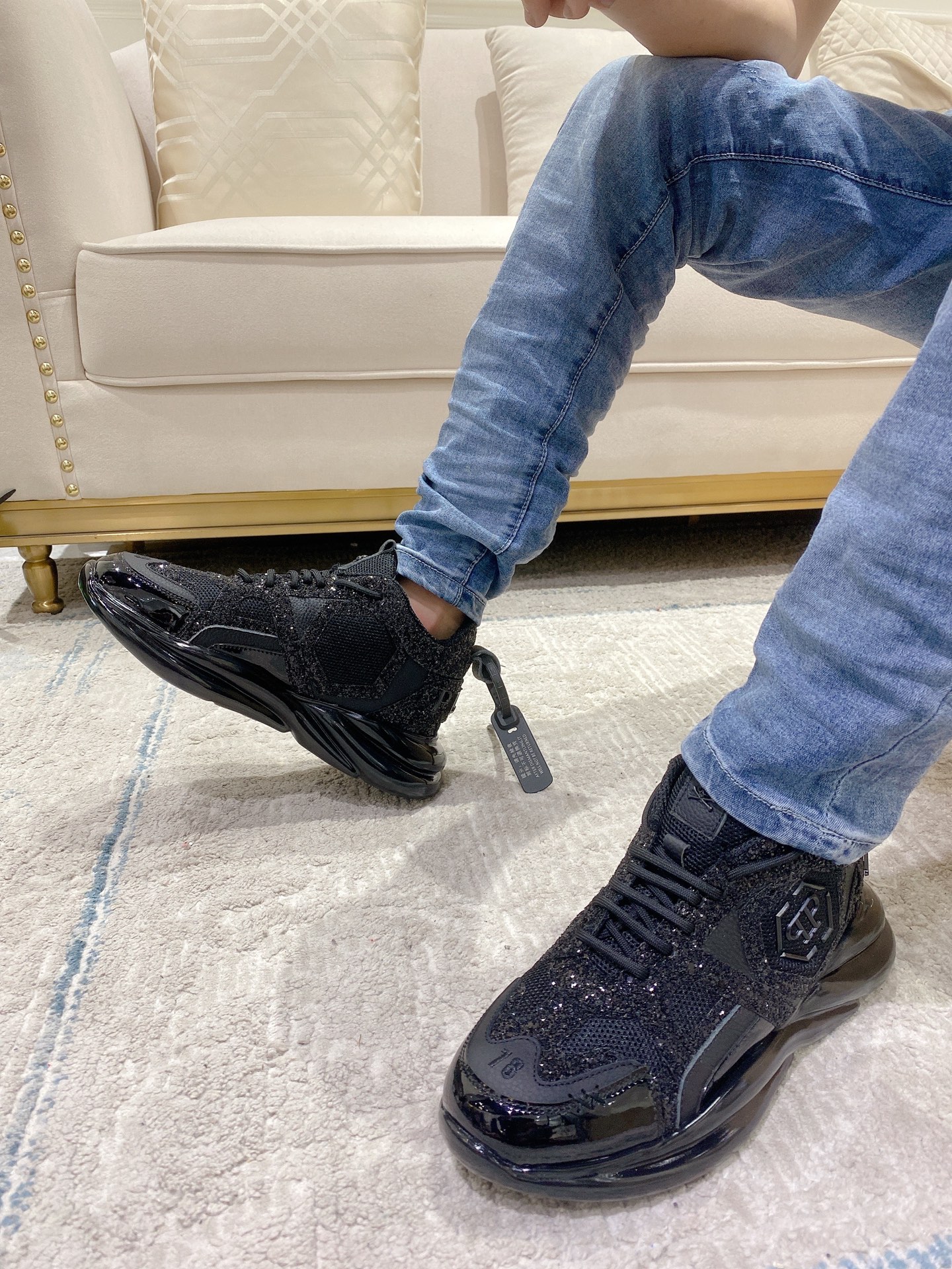 Philipp Plein #8711 Männer modische Freizeitschuhe