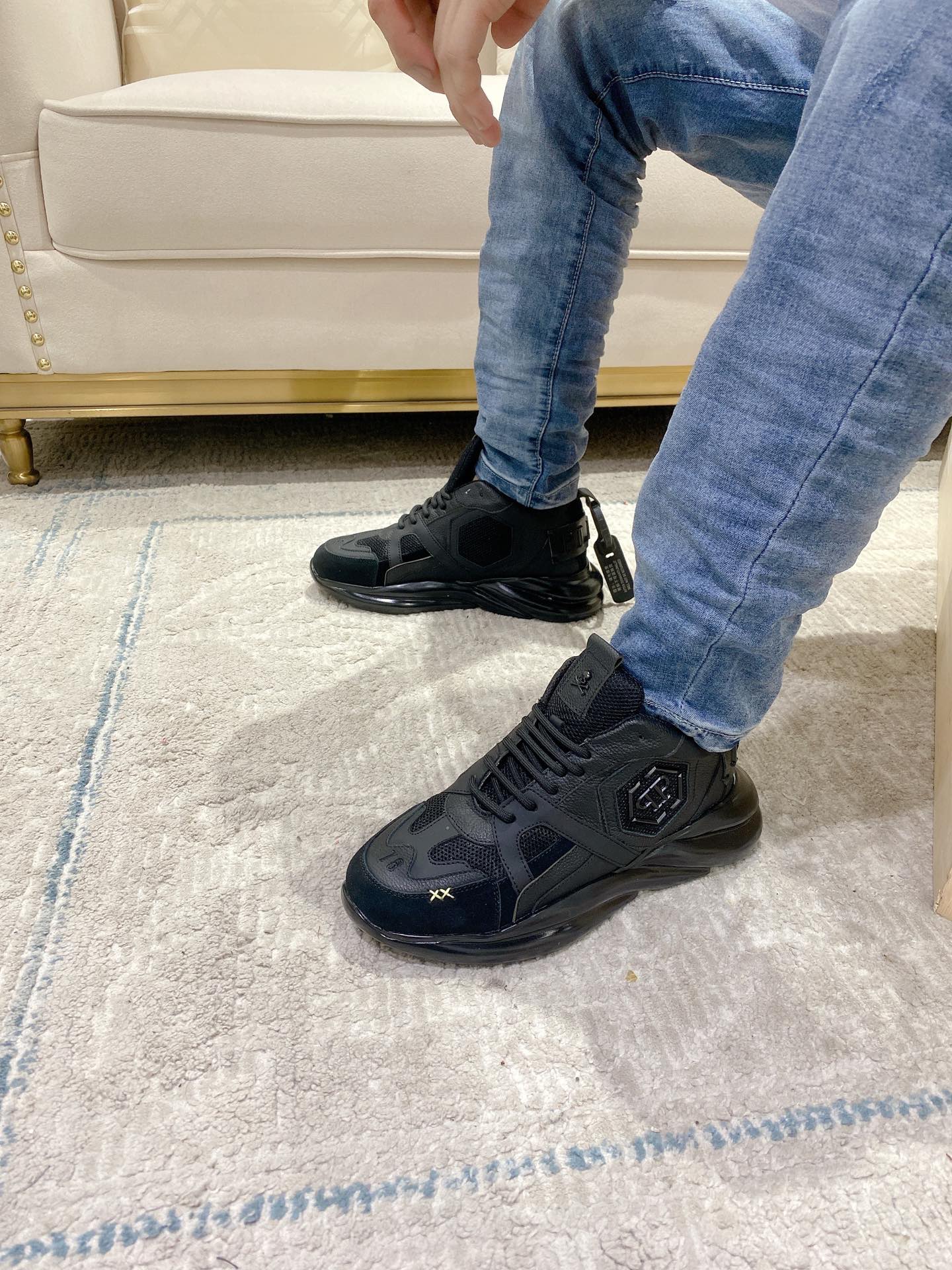 Philipp Plein #8716 Männer modische Freizeitschuhe