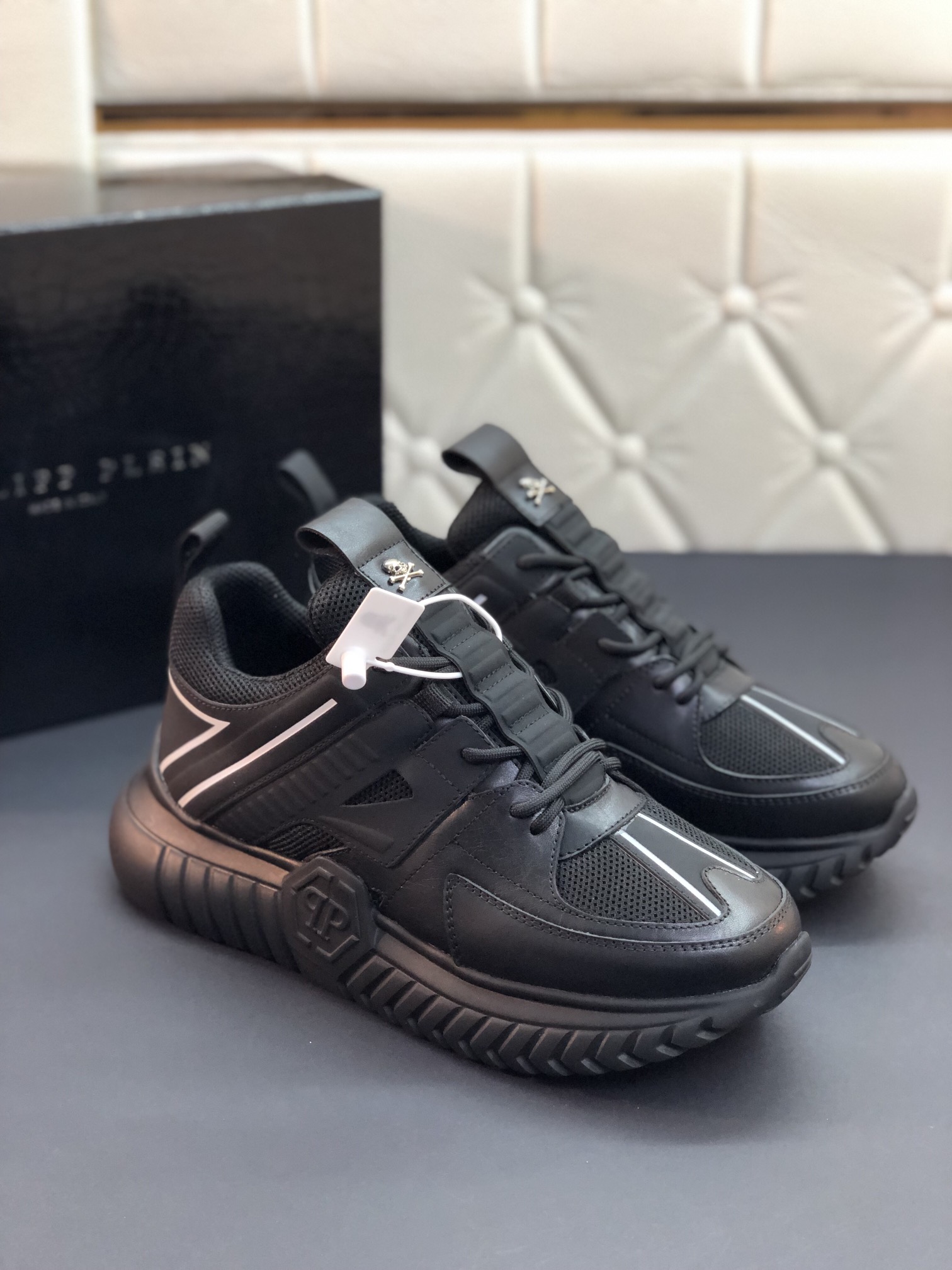 Philipp Plein #18140 Mode Sportschuhe