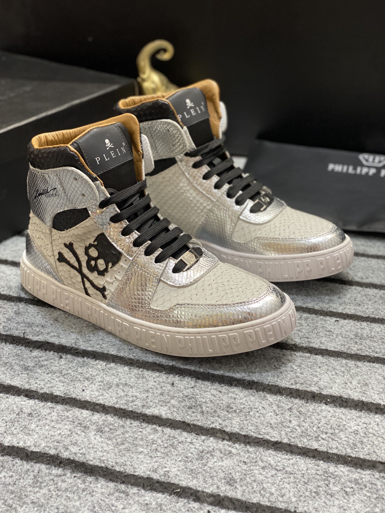 Philipp Plein #53286 Männer modische Freizeitschuhe