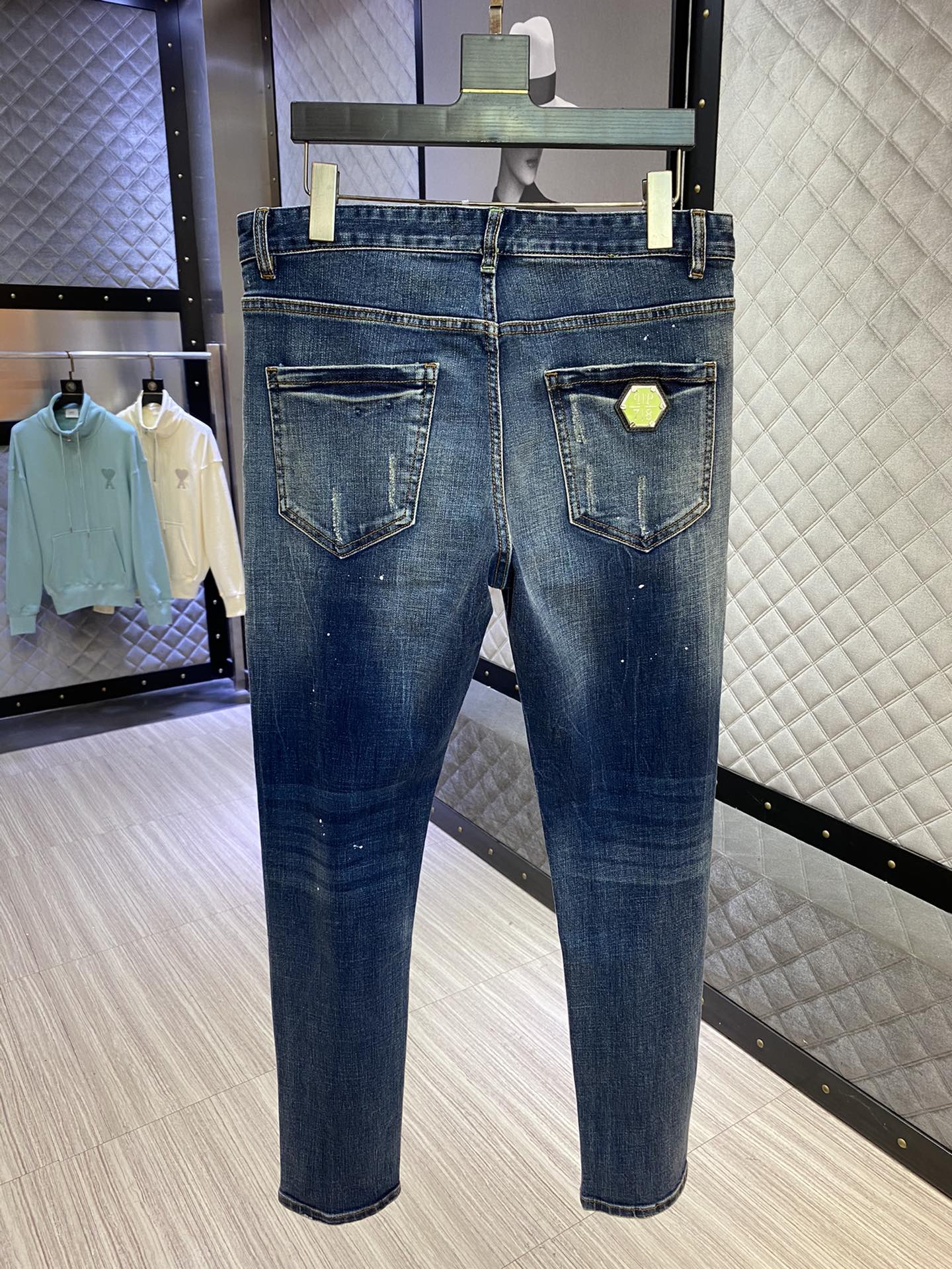 Philipp Plein #53374 Männer modische Jeans