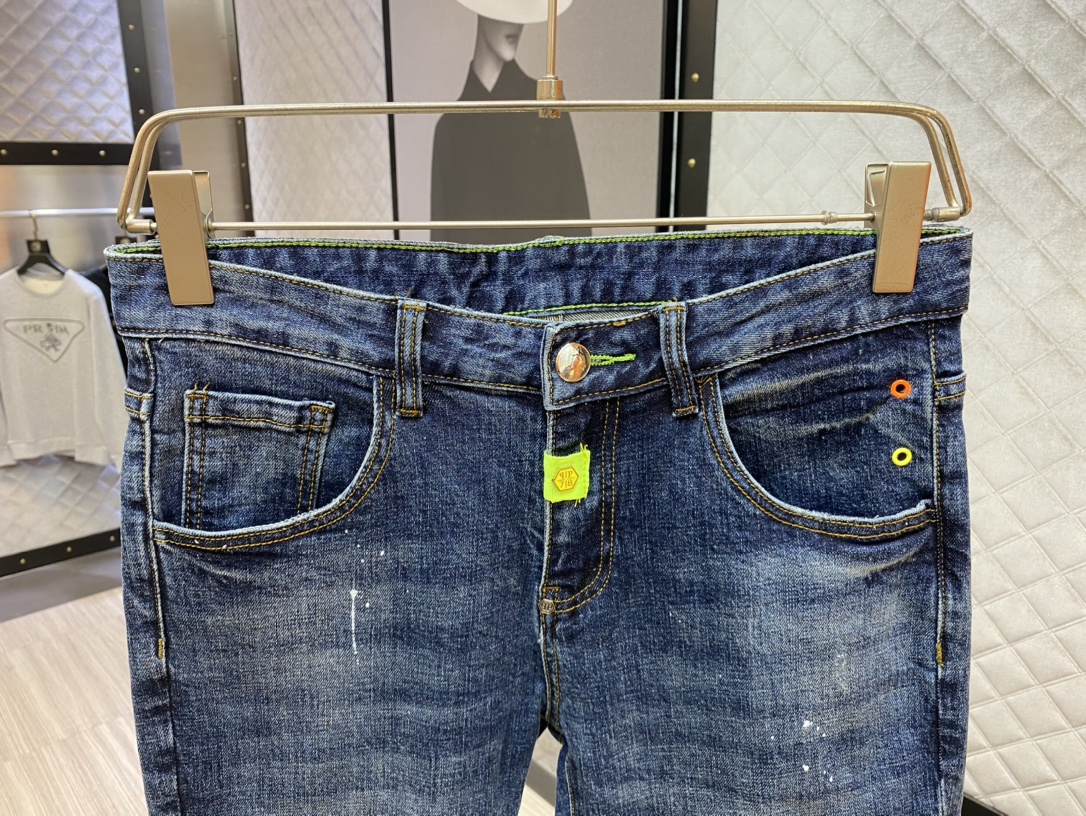 Philipp Plein #53389 Männer modische Jeans