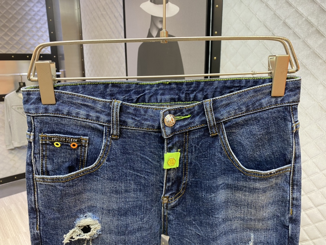 Philipp Plein #53391 Männer modische Jeans