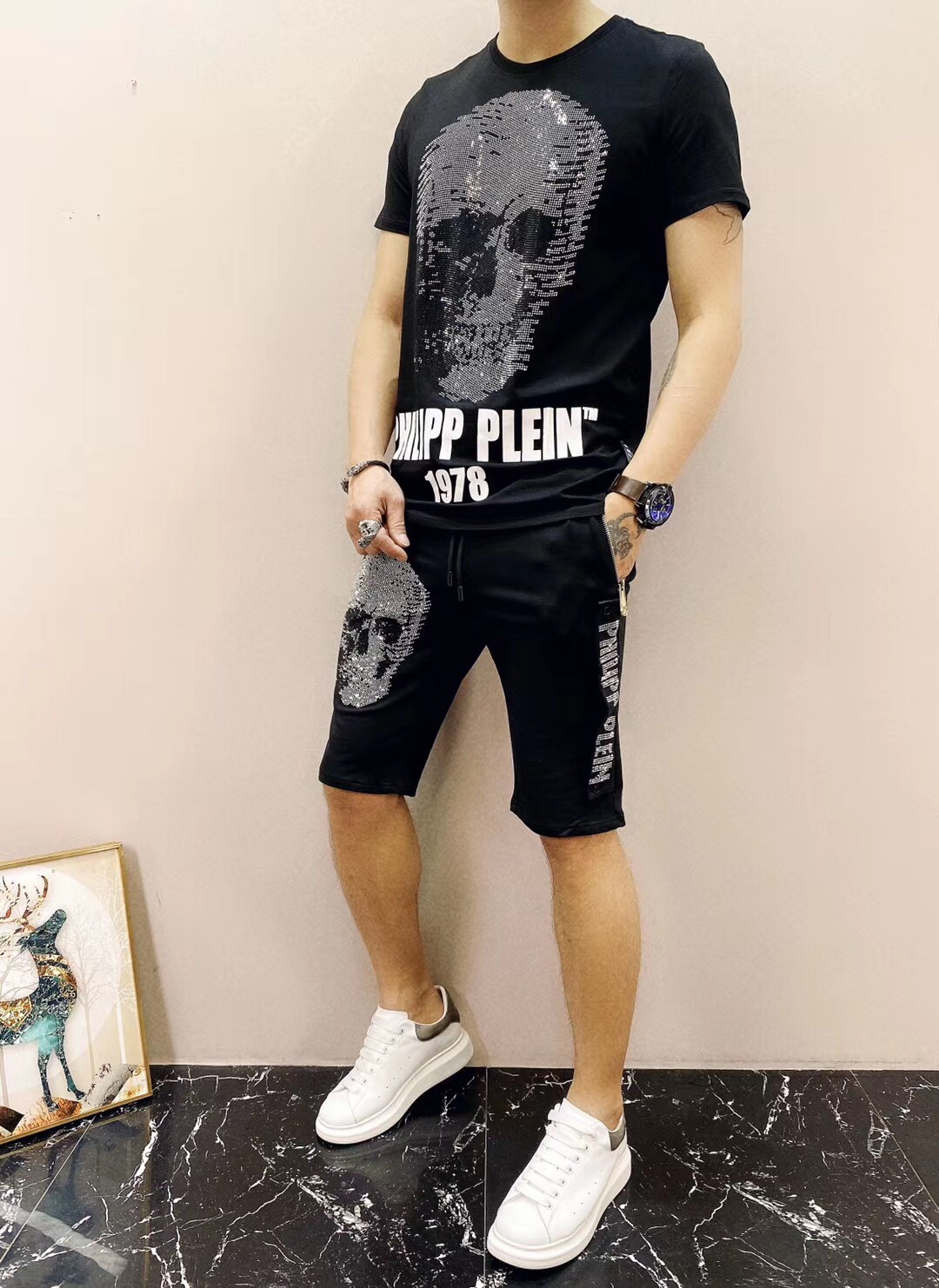 Philipp Plein #54365 Männer modische Trainingsanzüge