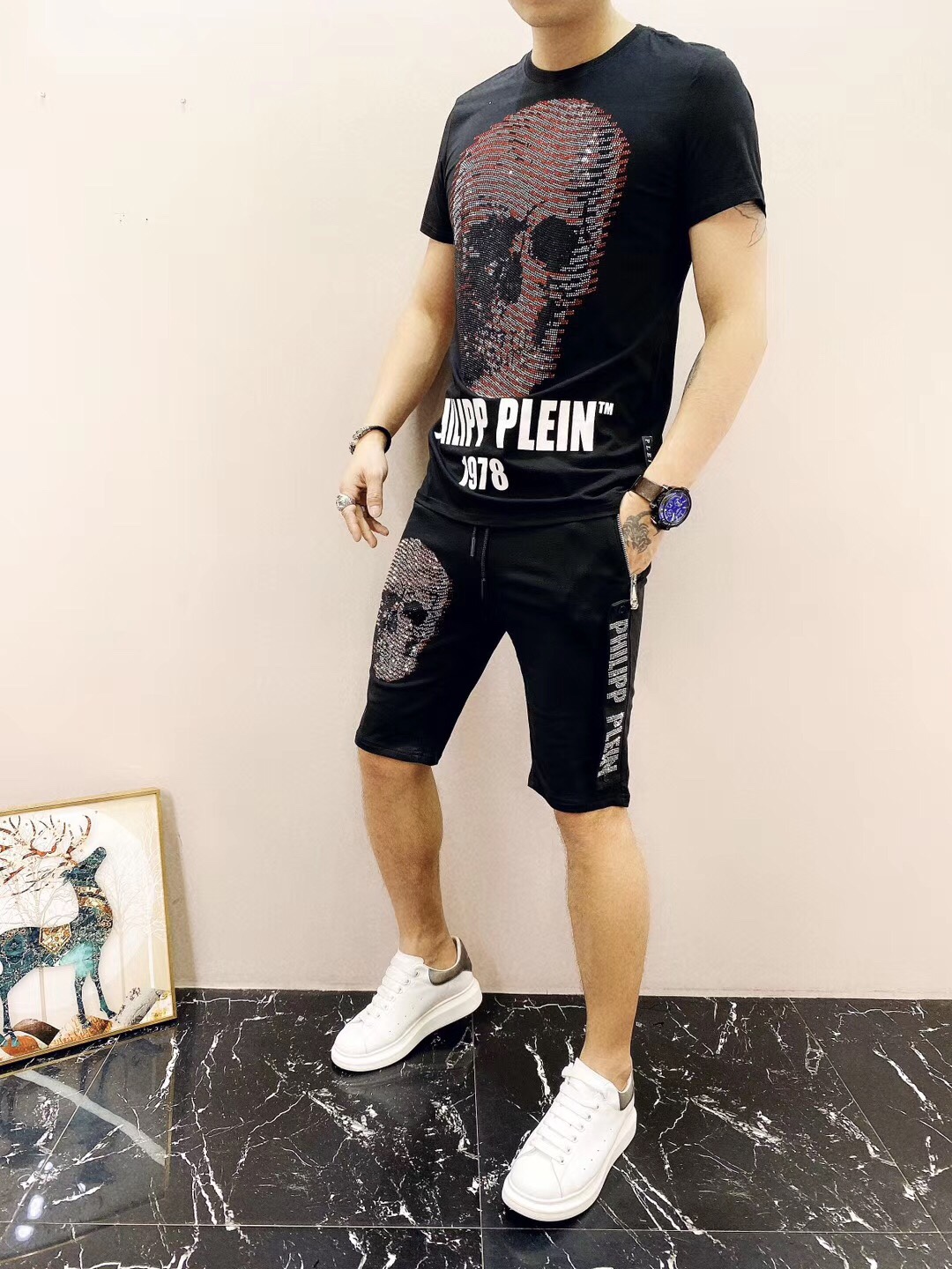 Philipp Plein #54372 Männer modische Trainingsanzüge