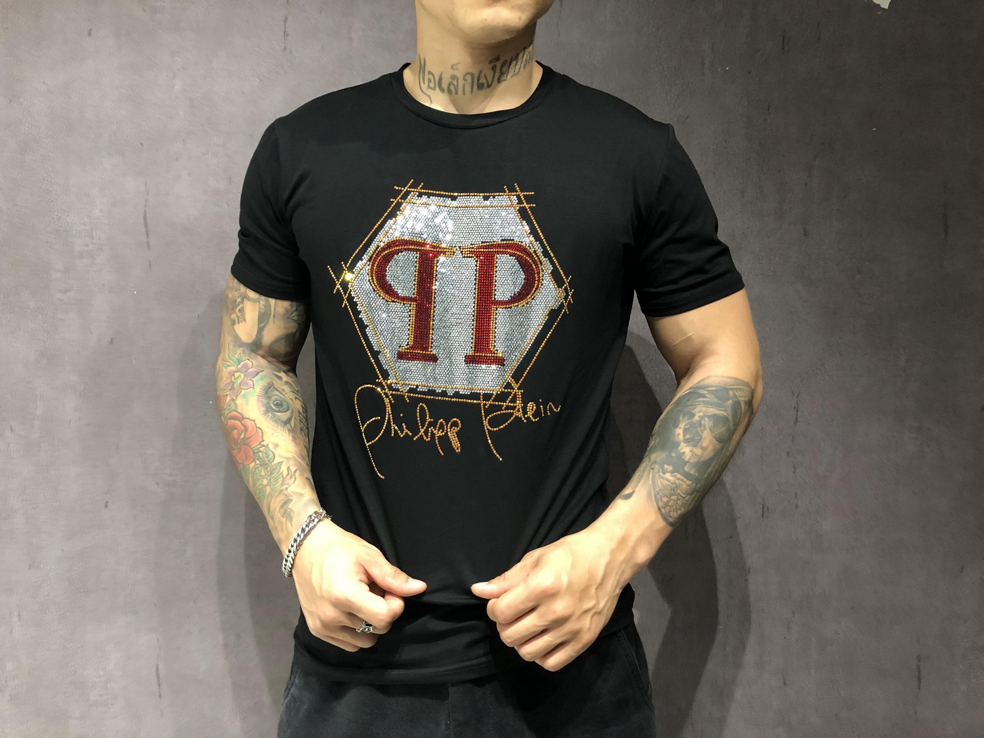 Philipp Plein #54469 Männer modische T-Shirts