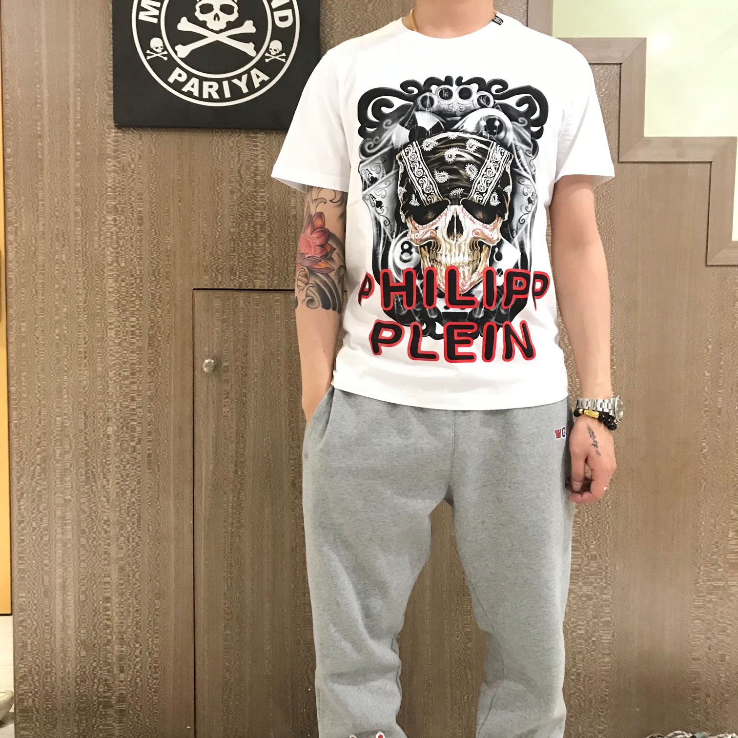 Philipp Plein #54613 Männer modische T-Shirts