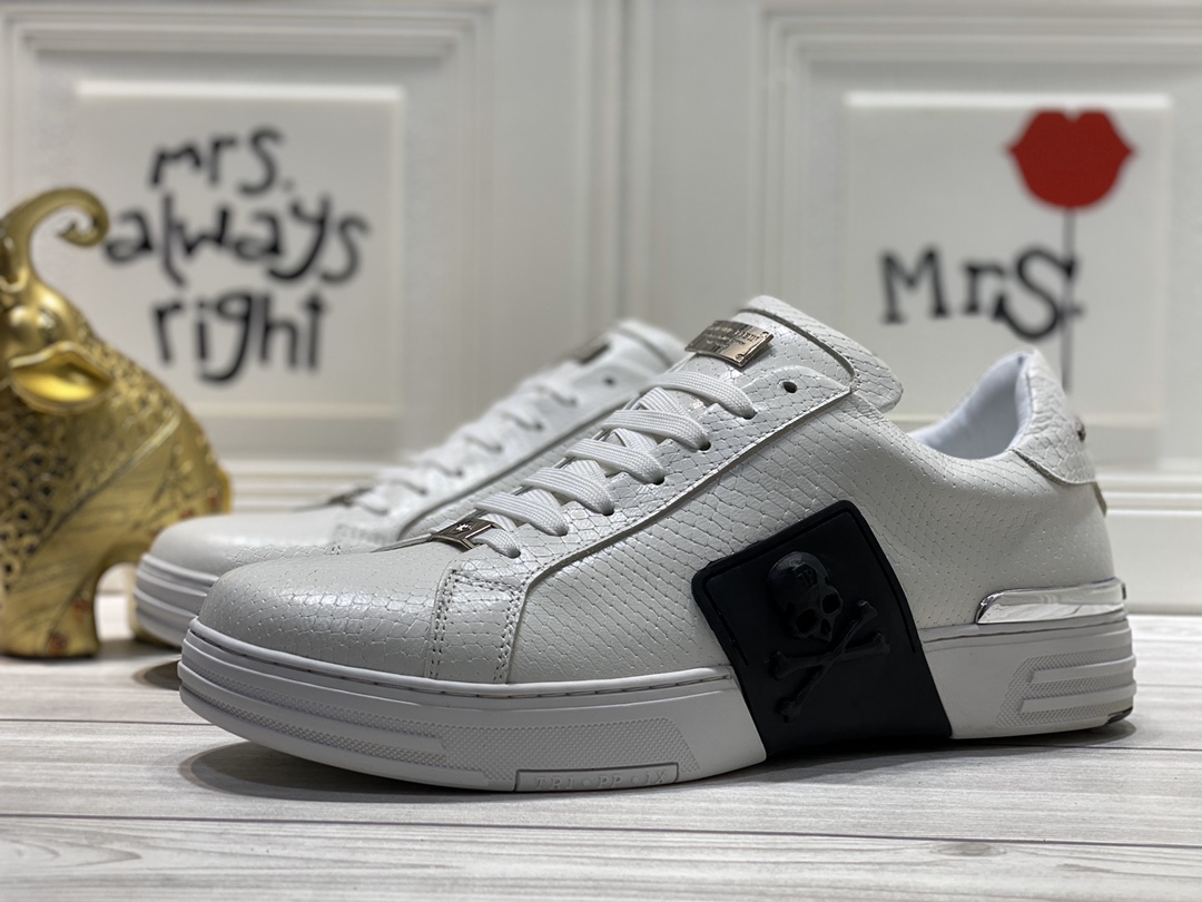 Philipp Plein #55408 Männer modische Freizeitschuhe