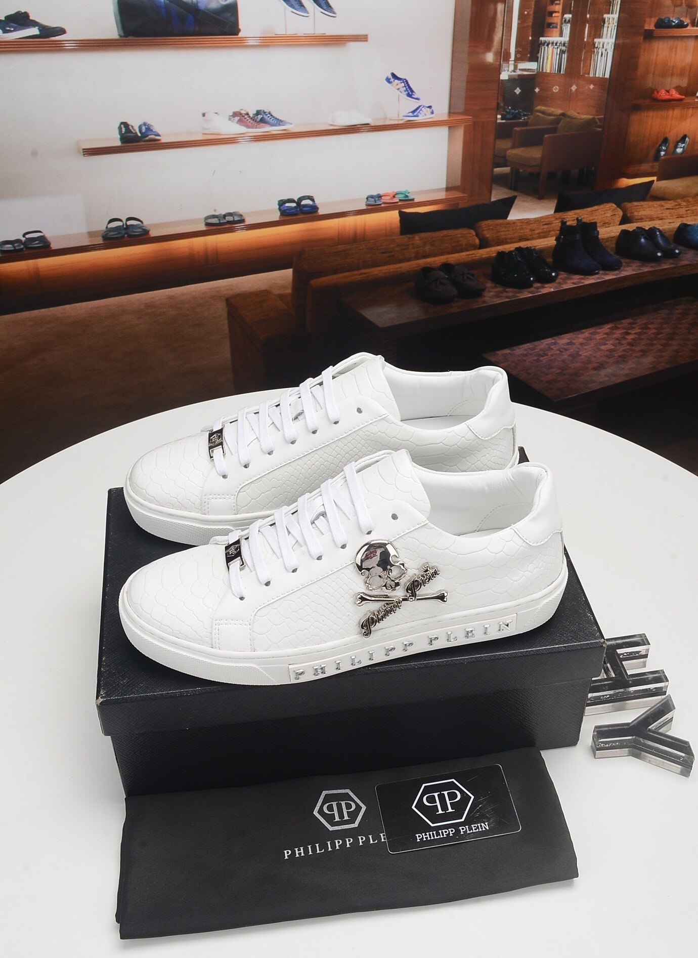 Philipp Plein #55590 Mode Casual Schuhe