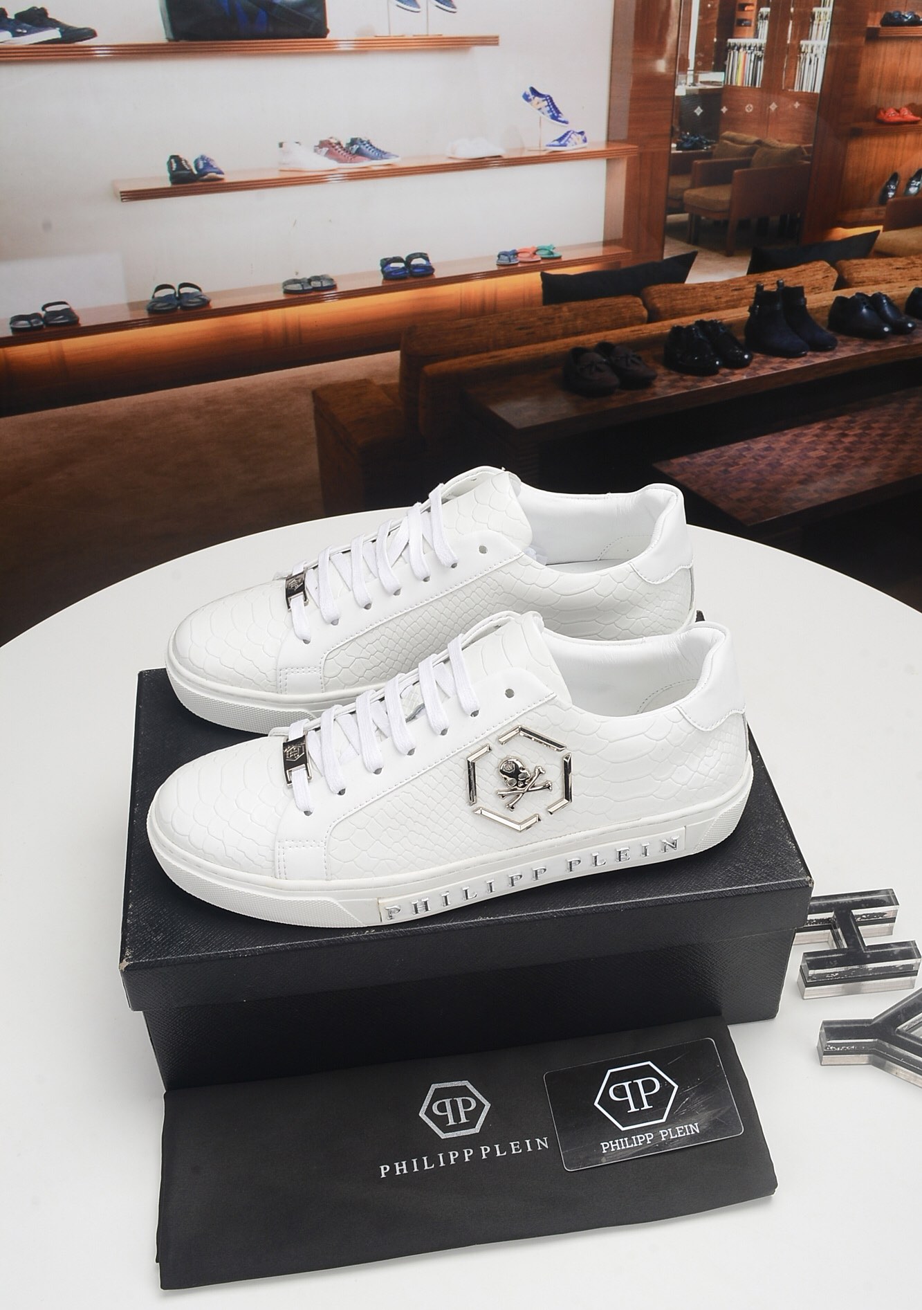 Philipp Plein #55594 Mode Casual Schuhe