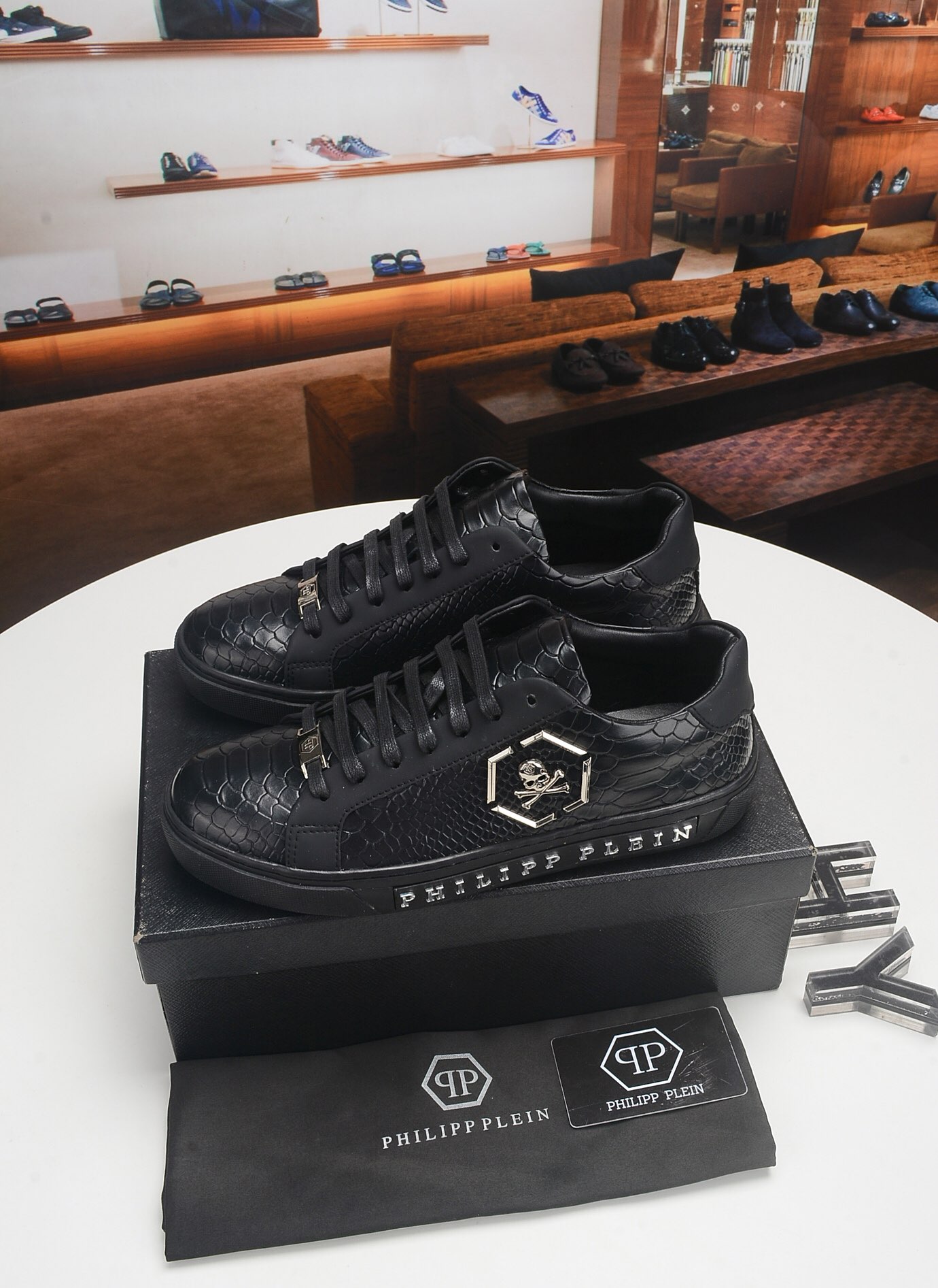 Philipp Plein #55598 Mode Casual Schuhe