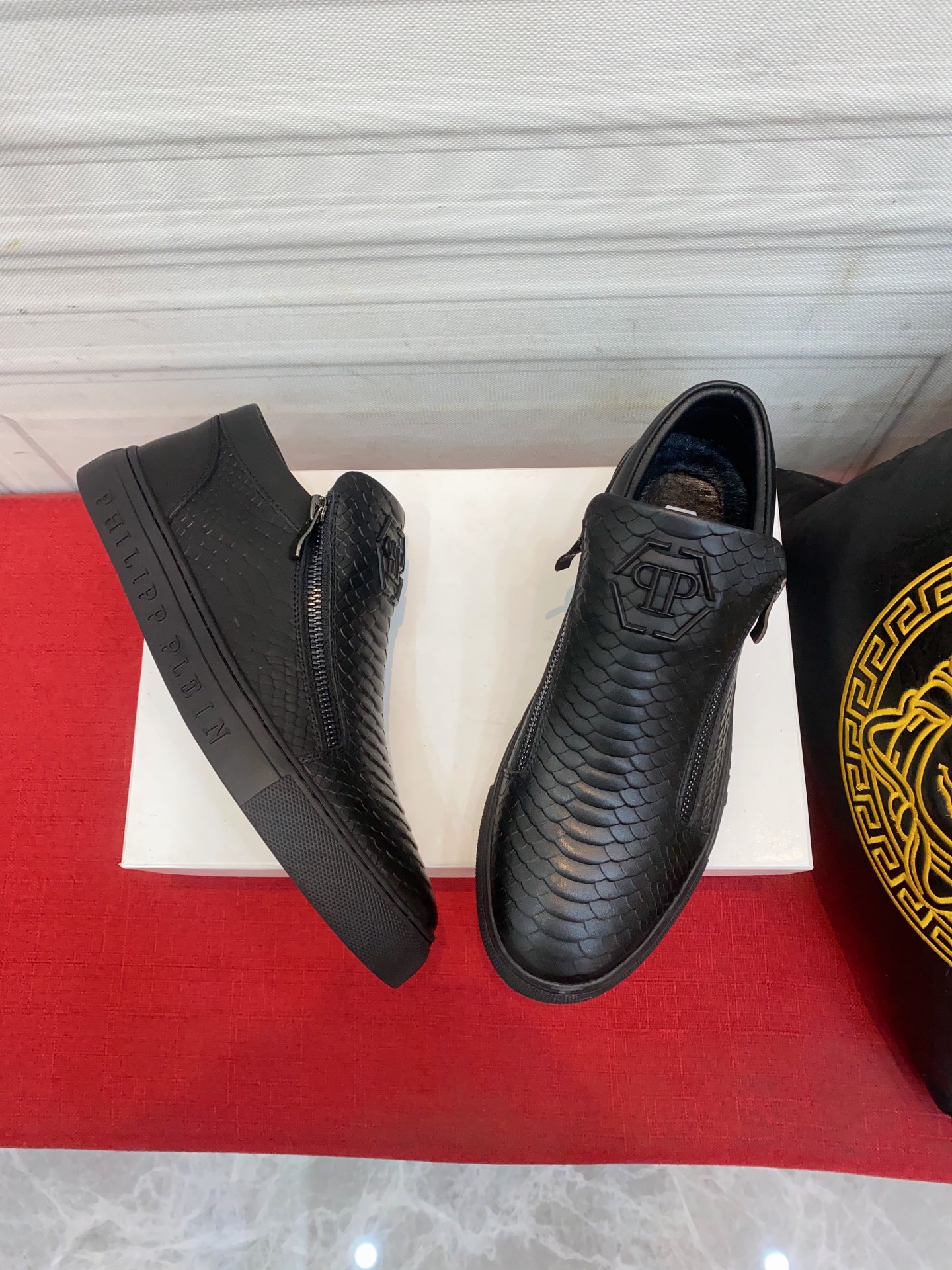 Philipp Plein #PMX007 Mode Casual Schuhe