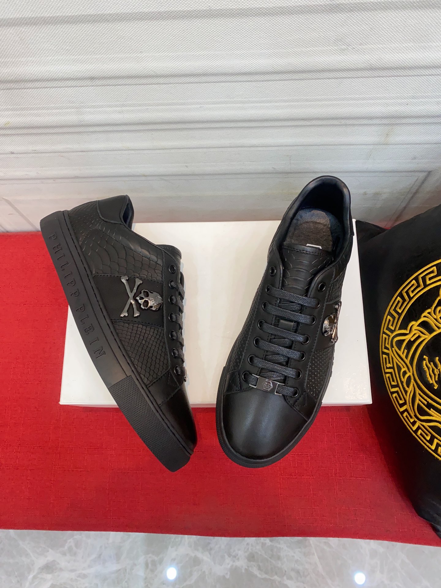 Philipp Plein #PMX008 Mode Casual Schuhe