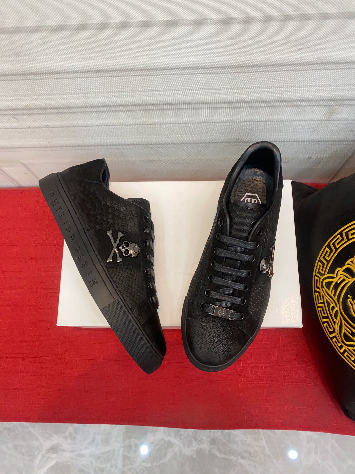 Philipp Plein #PMX009 Mode Casual Schuhe