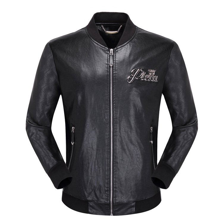 Philipp Plein #689470-1 PP Lederjacken für Männer