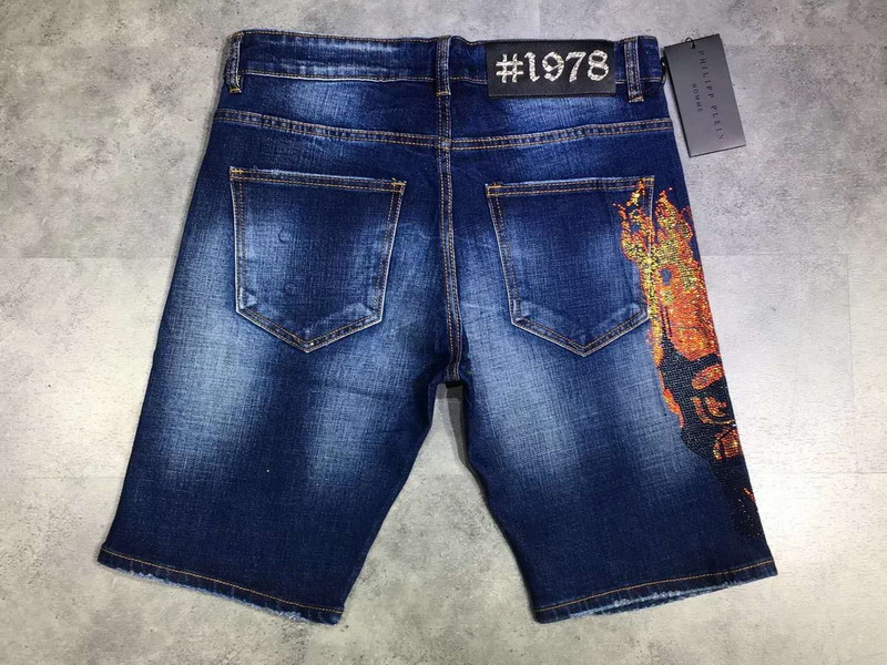 Philipp Plein #761256-1 PP Jeans Shorts für Männer