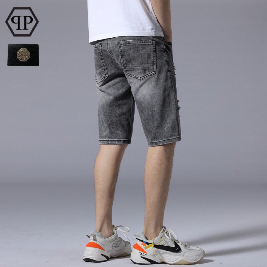 Philipp Plein #784445-1 PP Jeans Shorts für Männer