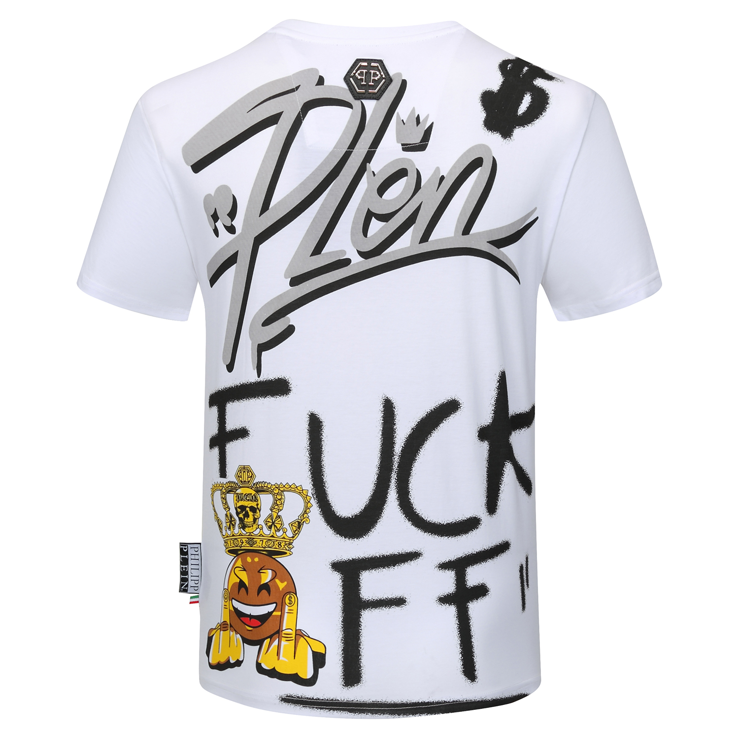 Philipp Plein #784720-1 PP T-Shirts kurzärmelig o-Neck für Männer