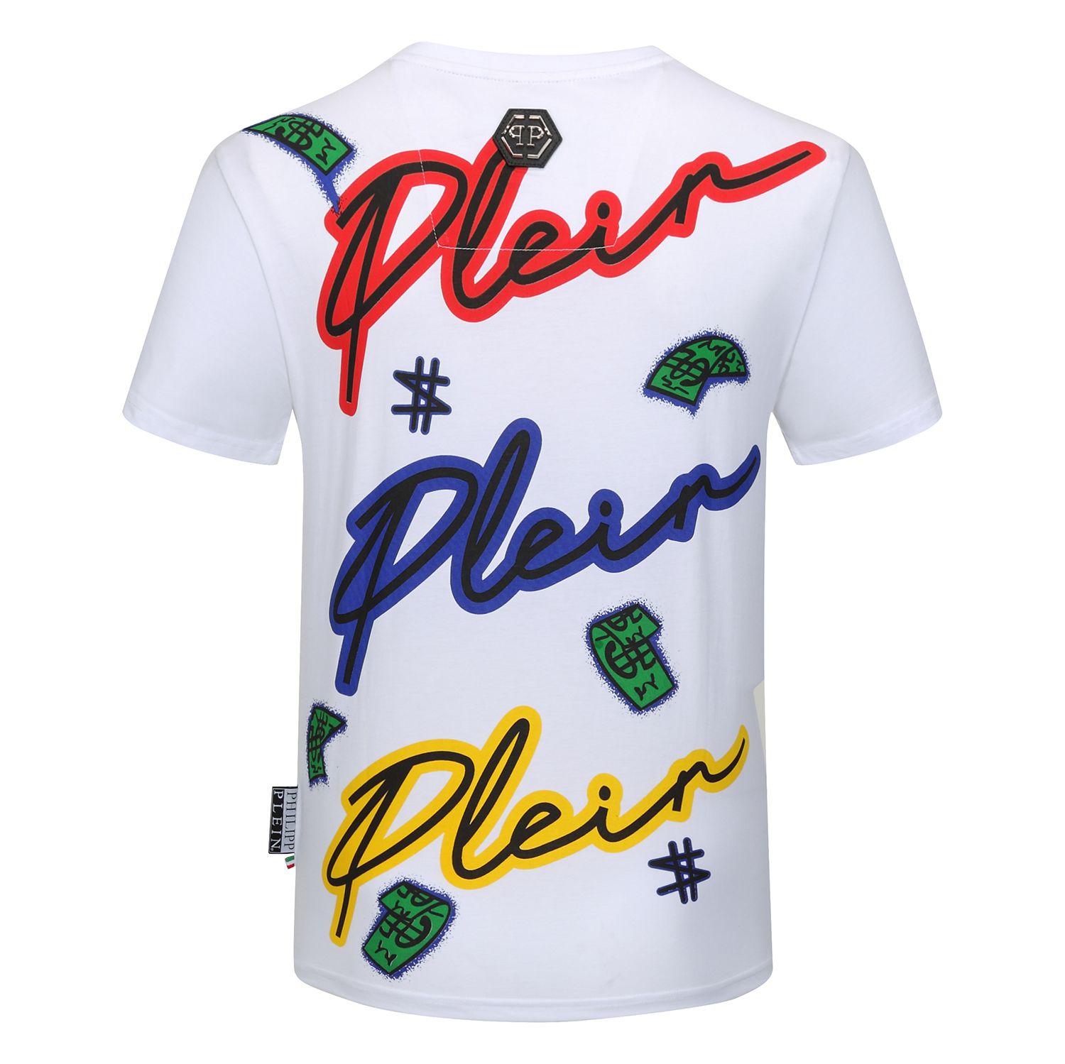 Philipp Plein #784727-1 PP T-Shirts kurzärmelig o-Neck für Männer