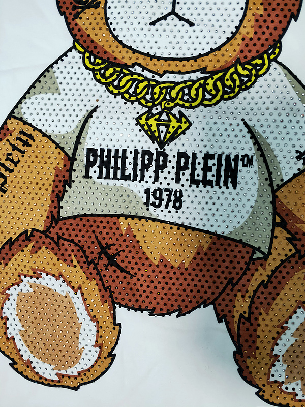 Philipp Plein #786187-1 PP T-Shirts kurzärmelig o-Neck für Männer